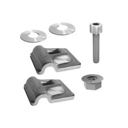 K2 Systems Blitzschutzklemme Multi Alu. 8 mm Doppelset