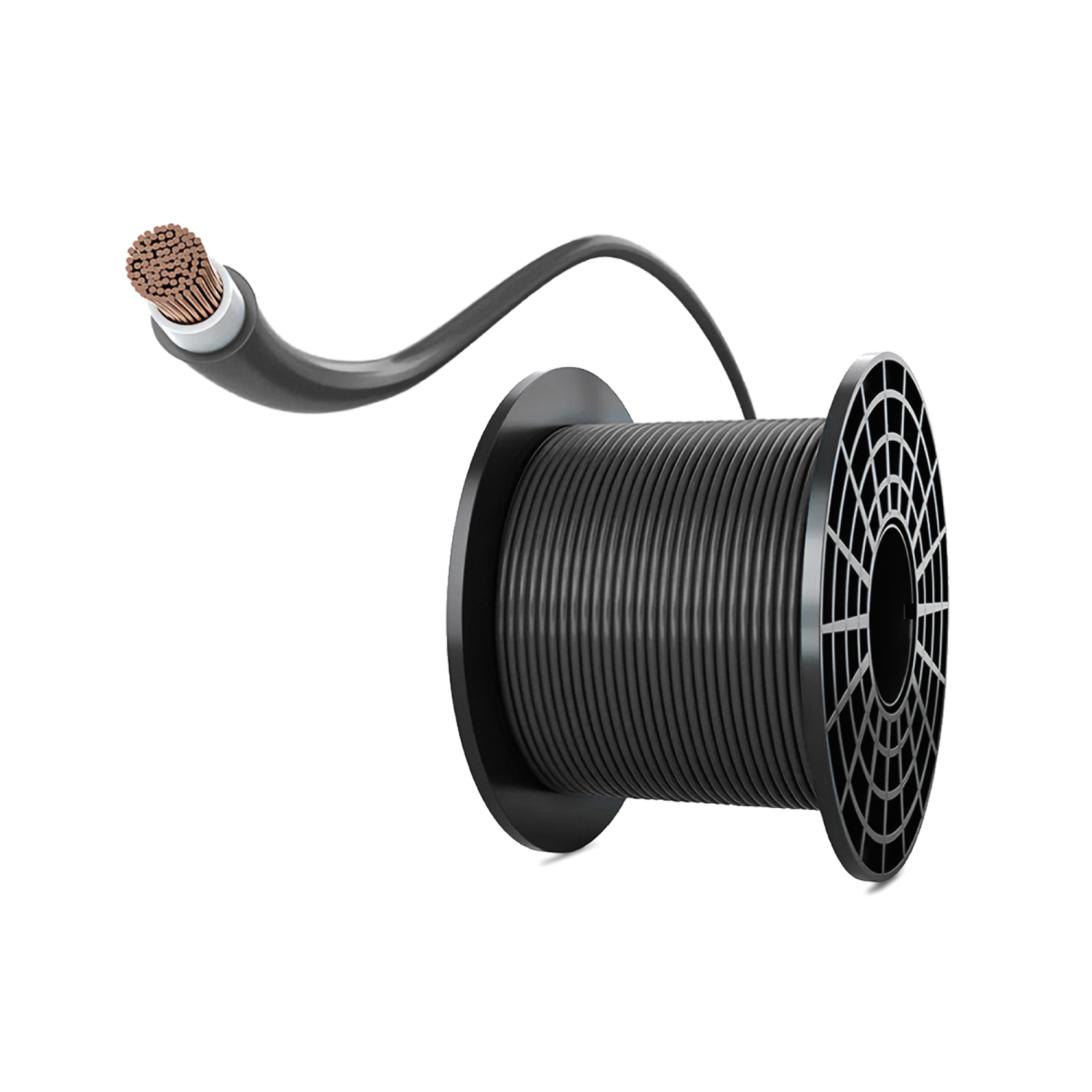 Athilex 4,0mm2 H1Z2Z2-K Schwarzes DCA-Kabel 100m