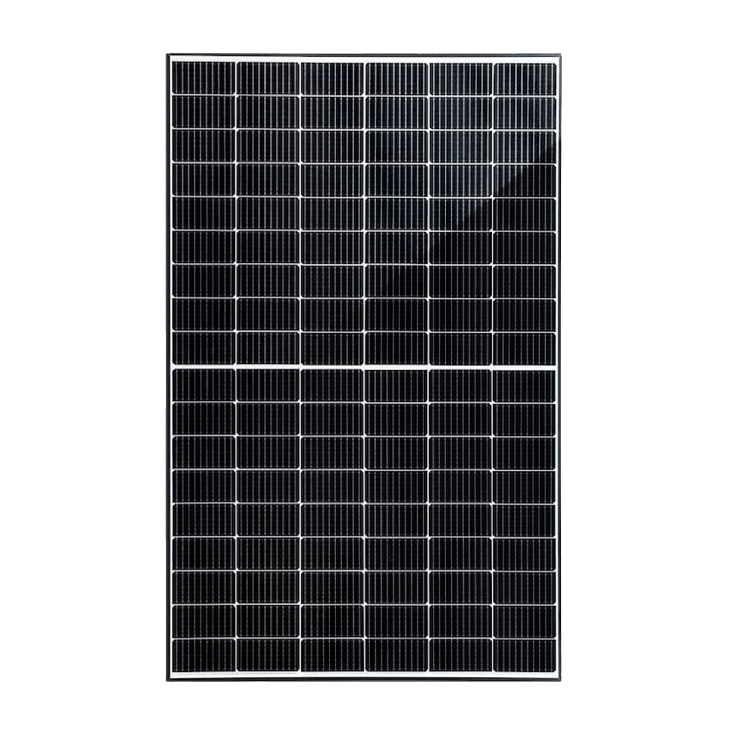 Solitek 415W Standard Halbschnitt Glas-Folie Black Frame